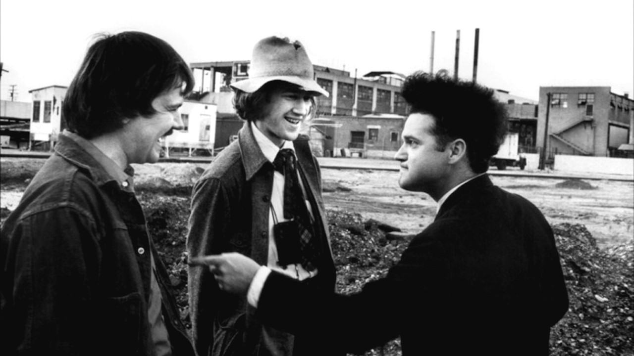 David Lynch Eraserheadin kuvauksissa.