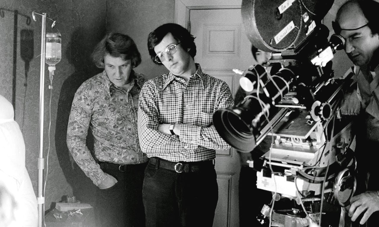 William Friedkin Manaajan kuvauksissa.