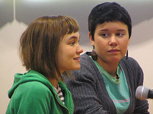 Marjut Maristo ja Amanda Pilke