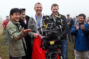 Jackie Chan and Renny Harlin