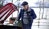 Kyllä isä osaa Lapissa