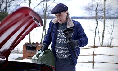 Kyllä isä osaa Lapissa